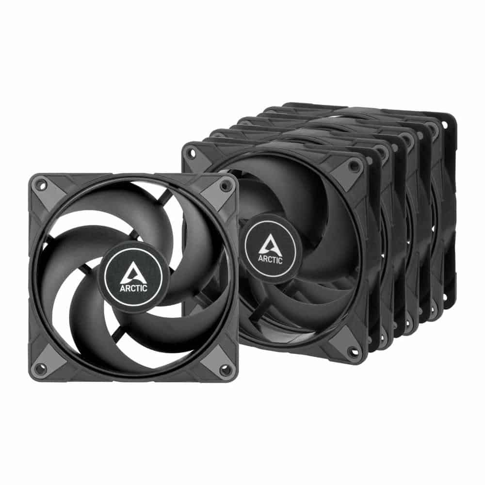 Arctic P12 MAX High-Performance 120 mm PWM Fan (5 Pack)